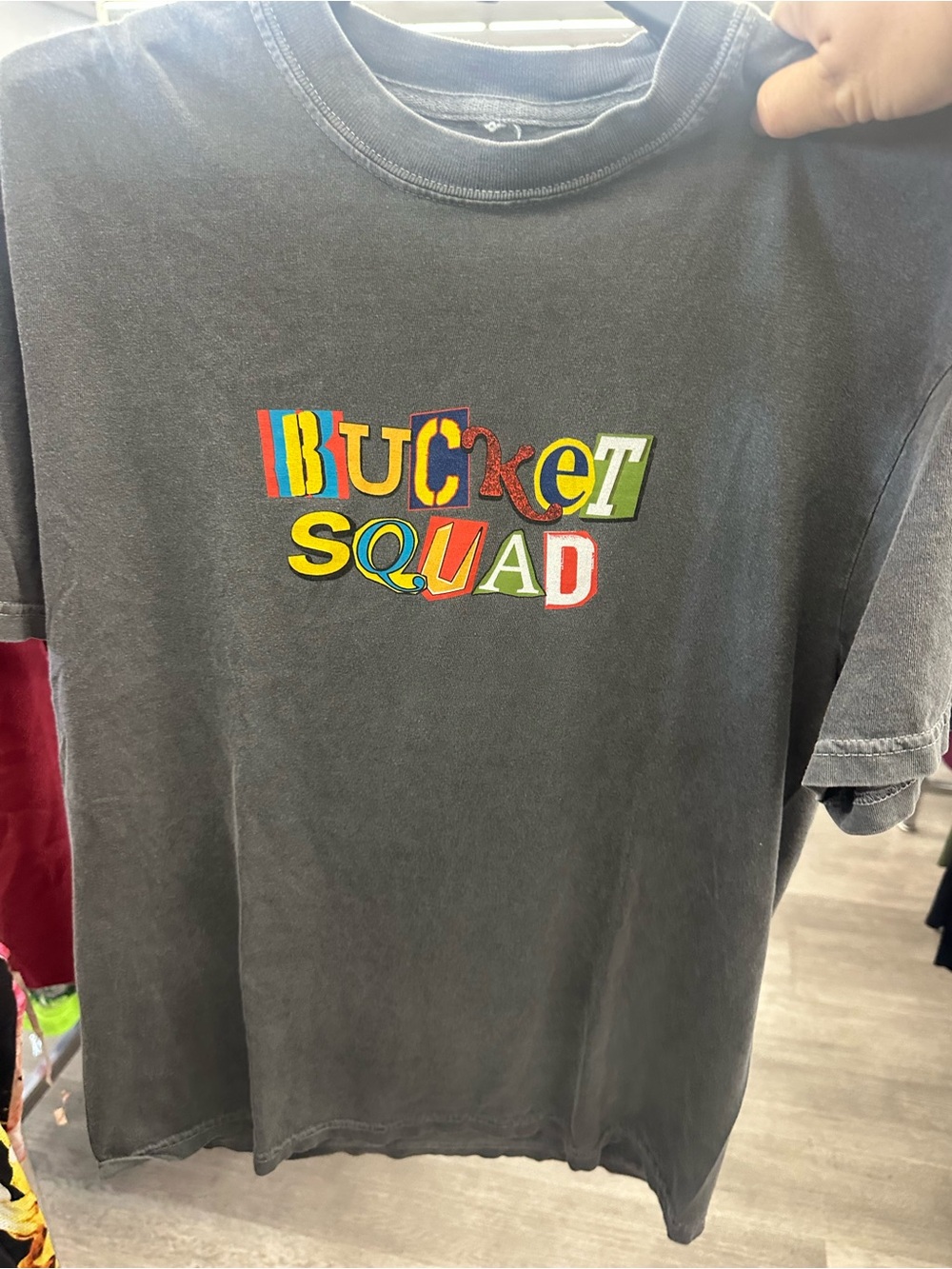 Bucket Squad Graphic Tee - Black